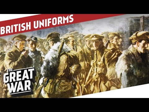 Uniforma soldatului britanic în timpul Primului Război Mondial.