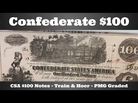 Biletul de 100 de dolari din bani confederați