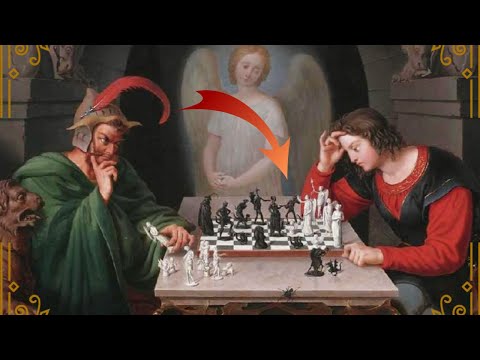 Checkmate Devil Playing Chess Painting: Interpretări și Semnificații