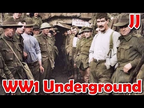 Rolul săpătorilor de tunele în Primul Război Mondial.