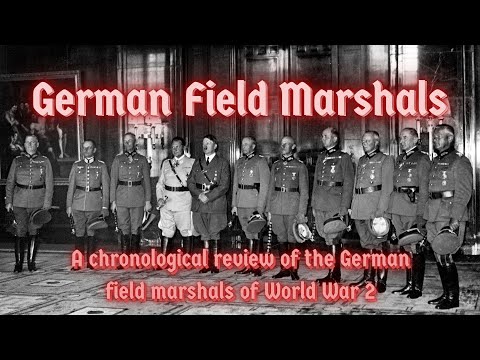 Feldmaresali germani în al Doilea Război Mondial