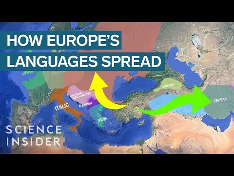 Harta limbilor europene: diversitate lingvistică și mozaic cultural.