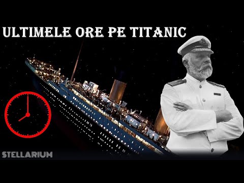 Imaginea scufundării Titanicului