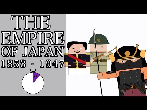 Harta Japoniei din perioada Meiji