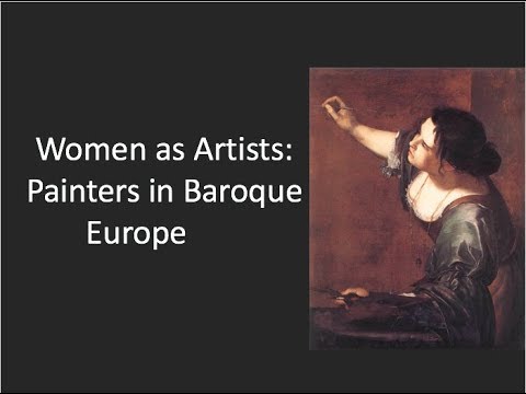 Picturi baroce ale femeilor