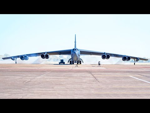 B-52: Lansarea bombei.