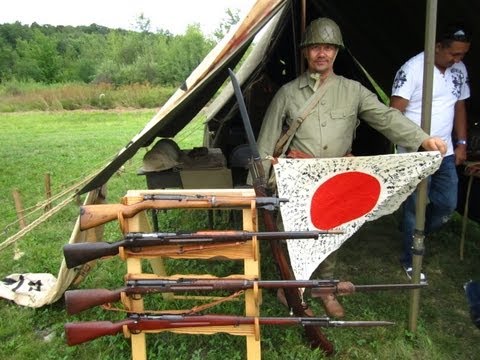 Armele folosite de japonezi în Al Doilea Război Mondial.