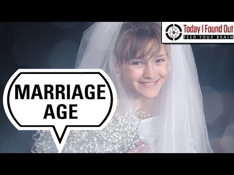 Vârsta legală pentru căsătorie în anul 1700