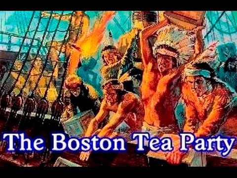 Evenimentul Boston Tea Party și Cuferele de Ceai.