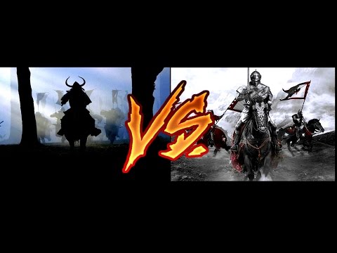 Diferențele dintre cavaleri și samurai.