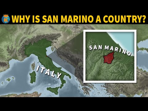 De ce San Marino nu face parte din Italia