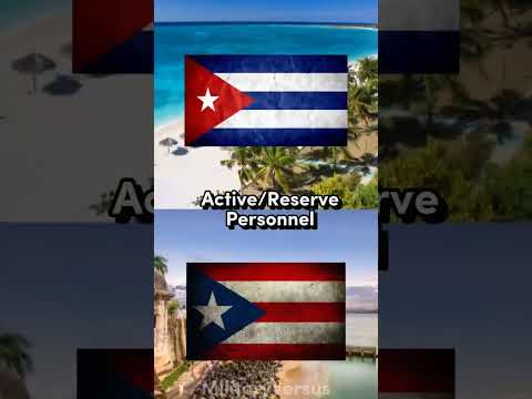 Drapelul Cubei vs. Drapelul Puerto Rico