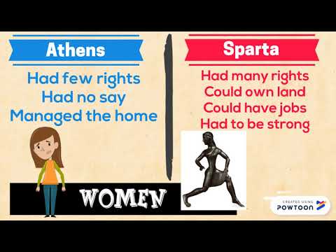 Sparta versus Atena: Care este mai bună?