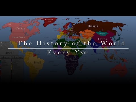 Harta lumii în anul 1900.