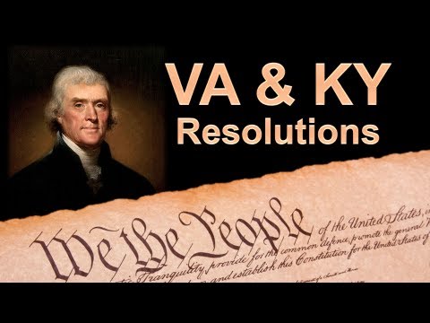 Rezoluțiile Kentucky și Virginia: Definiție și Semnificație