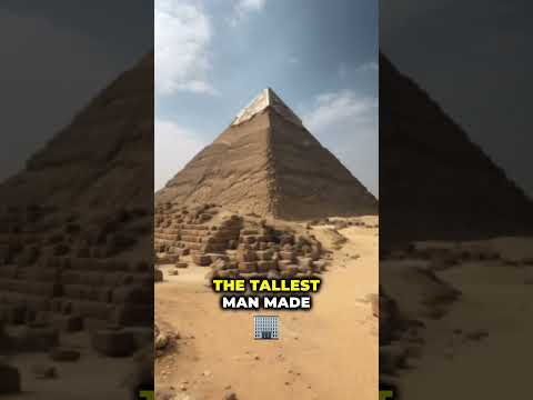 how long were the pyramids the tallest structure