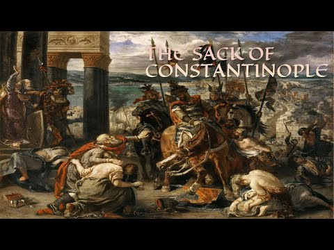 why did the crusaders sack constantinople